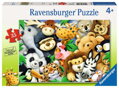 RAVENSBURGER Puzzle Plyšáci 35 dílků