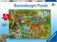 RAVENSBURGER Puzzle Indický les 60 dílků