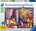 RAVENSBURGER Puzzle Útulná místa: Koupelna v Paříži XXL 500 dílků