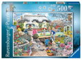 RAVENSBURGER Puzzle Dědečkova zahrada 500 dílků