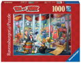 RAVENSBURGER Puzzle Tom & Jerry: Síň slávy 1000 dílků