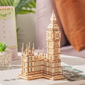 ROBOTIME Rolife Svítící 3D dřevěné puzzle Big Ben 220 dílků