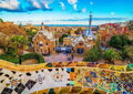 ENJOY Puzzle Výhled z parku Güell, Barcelona 1000 dílků