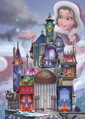 RAVENSBURGER Puzzle Disney Castle Collection: Belle 1000 dílků