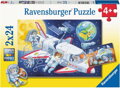 RAVENSBURGER Puzzle Cesta vesmírem 2x24 dílků