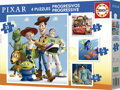 EDUCA Puzzle Disney Pixar 4v1 (12,16,20,25 dílků)