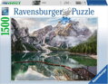 RAVENSBURGER Puzzle Lago di Braies, Itálie 1500 dílků