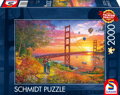 SCHMIDT Puzzle Procházka k mostu Golden Gate 2000 dílků