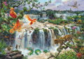 RAVENSBURGER Puzzle Fantastické vodopády Iguaçu 1000 dílků