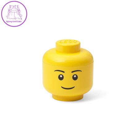 LEGO úložná hlava (mini) - chlapec