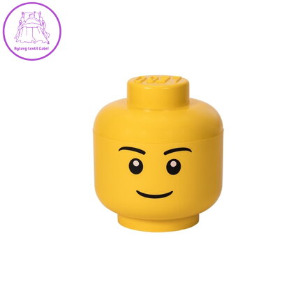 LEGO úložná hlava (velikost L) - chlapec