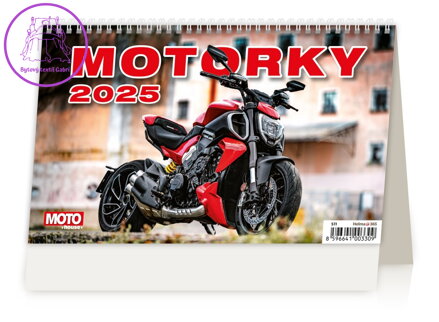 Stolní kalendář 2025 Motocykly CZ/SR