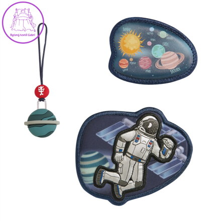 Doplnkový set obrázkov MAGIC MAGS Astronaut Cosmo k aktovkám GRADE, SPACE, CLOUD, 2v1 a KI