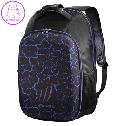 uRage notebookový ruksak Cyberbag Illuminated, 17,3" (44 cm), čierny