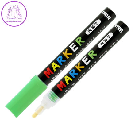 Popisovač akrylový M&G Acrylic Marker 2 mm, Neon Green S050