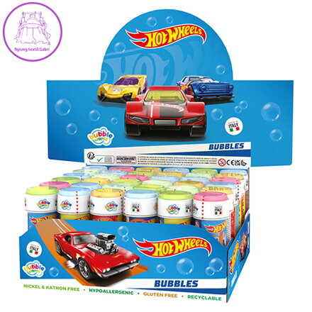 Bublifuk DULCOP 60 ml, Hot Wheels