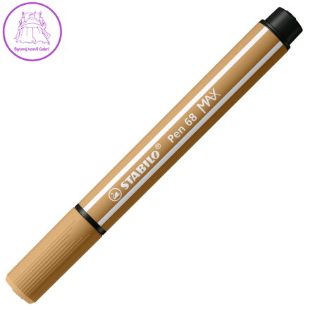 Fix vláknový STABILO Pen 68 MAX tmavě-okrový