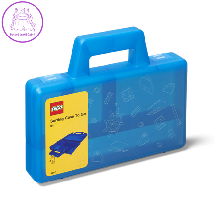 LEGO úložný box TO-GO - modrá