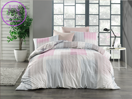 Povlečení bavlna 140x200, 70x90cm Granada pink