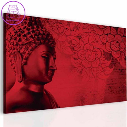 Obraz Buddha v červené