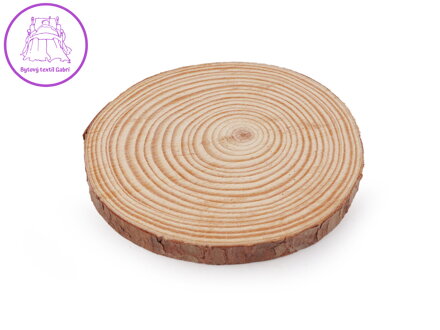 Přírodní dřevěné kolečko / podložka k domalování a dotvoření