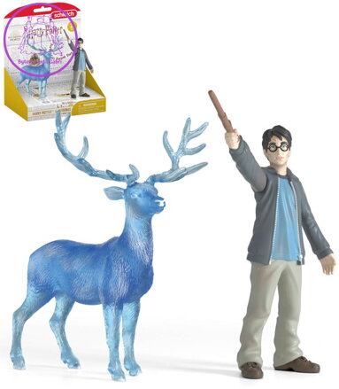 SCHLEICH Harry Potter set figurka Harry Potter + Patron plast