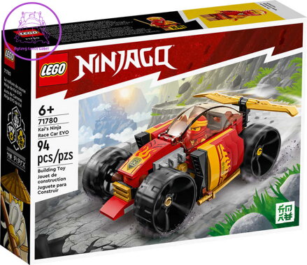 LEGO NINJAGO Kaiův nindža závoďák EVO 71780 STAVEBNICE