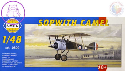 SMĚR Model letadlo Sopwith Camel 1:48 (stavebnice letadla)