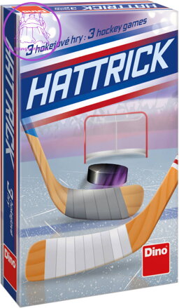 DINO Hra Hattrick cestovní 3 hokejové hry *SPOLEČENSKÉ HRY*