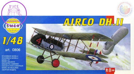 SMĚR Model letadlo Airco DH II  1:48 (stavebnice letadla)