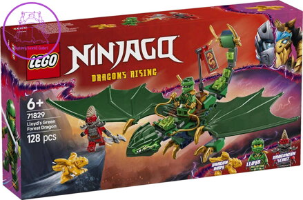 LEGO NINJAGO Lloydův zelený lesní drak 71829 STAVEBNICE