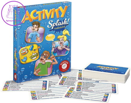 PIATNIK Hra ACTIVITY Splash voděodolné *SPOLEČENSKÉ HRY*