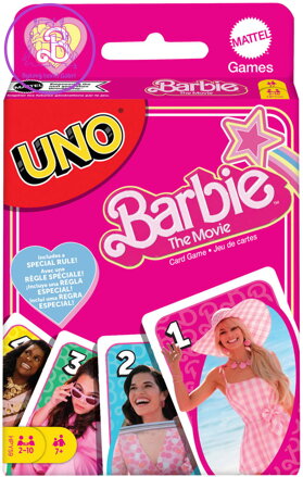 MATTEL HRA Uno karty Filmová Barbie *SPOLEČENSKÉ HRY*