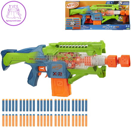 HASBRO NERF Elite 2.0 Double Punch set blaster + 30 šipek na baterie