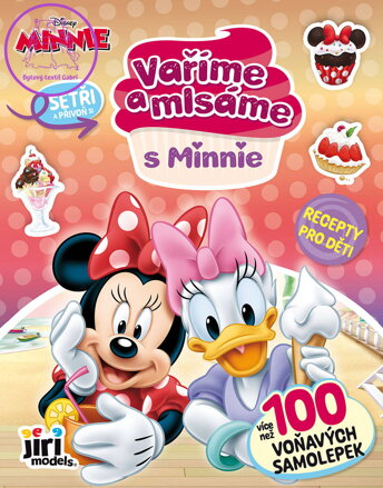 JIRI MODELS Vaříme a mlsáme Minnie Mouse recepty s aktivitami