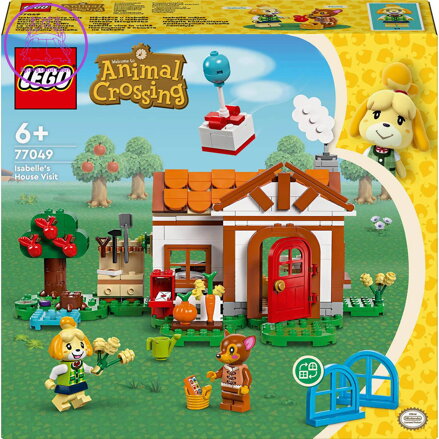 LEGO ANIMAL CROSSING Návštěva u Isabelle 77049 STAVEBNICE