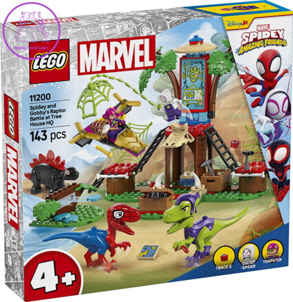 LEGO MARVEL Raptoří bitva na základně na stromě 11200 STAVEBNICE