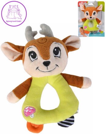 SIMBA PLYŠ Chrastítko baby zvířátko 19cm Forest Friends 2 druhy pro miminko