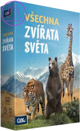 ALBI HRA Všechna zvířata světa *SPOLEČENSKÉ HRY*