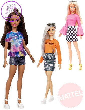 MATTEL BRB Barbie modelka panenka fashion obleček různé druhy