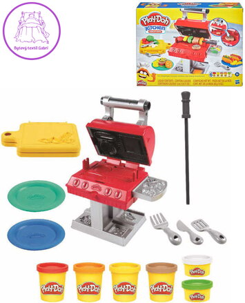 HASBRO PLAY-DOH Barbecue gril kreativní set modelína s doplňky