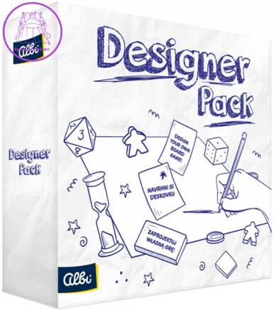 ALBI HRA Designer Pack Navrhni si deskovou hru *SPOLEČENSKÉ HRY*