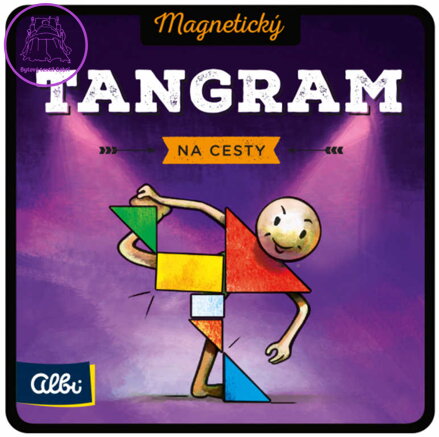 ALBI HRA Tangram magnetický na cesty