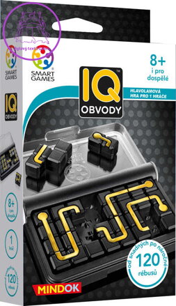 MINDOK HRA IQ Smart Obvody 120 rébusů hlavolam