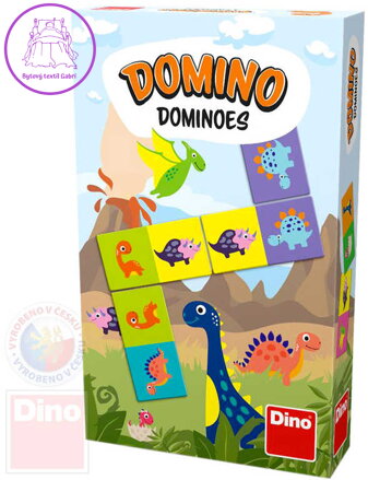 DINO Domino dinosauři *SPOLEČENSKÉ HRY*