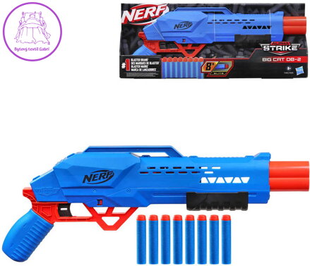 HASBRO NERF Alpha Strike Big Cat DB-2 set blaster + 8 šipek Elite