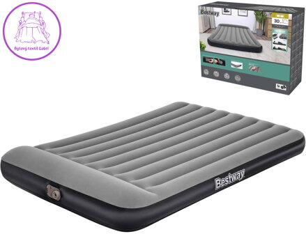 BESTWAY Matrace nafukovací semišová Tritech 203x152x30cm 67464