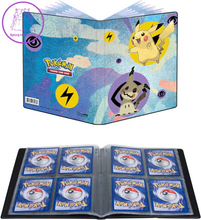 ADC Pokémon Ultra Pro Pikachu & Mimikyu album sběratelské A5 na 84 karet