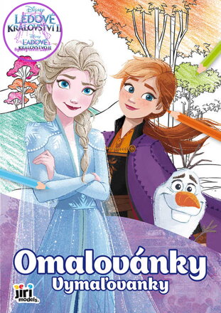 JIRI MODELS Omalovánky A4 Frozen 2 (Ledové Království)