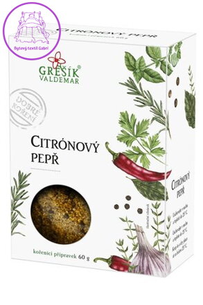 Grešík Citrónový pepř 60 g